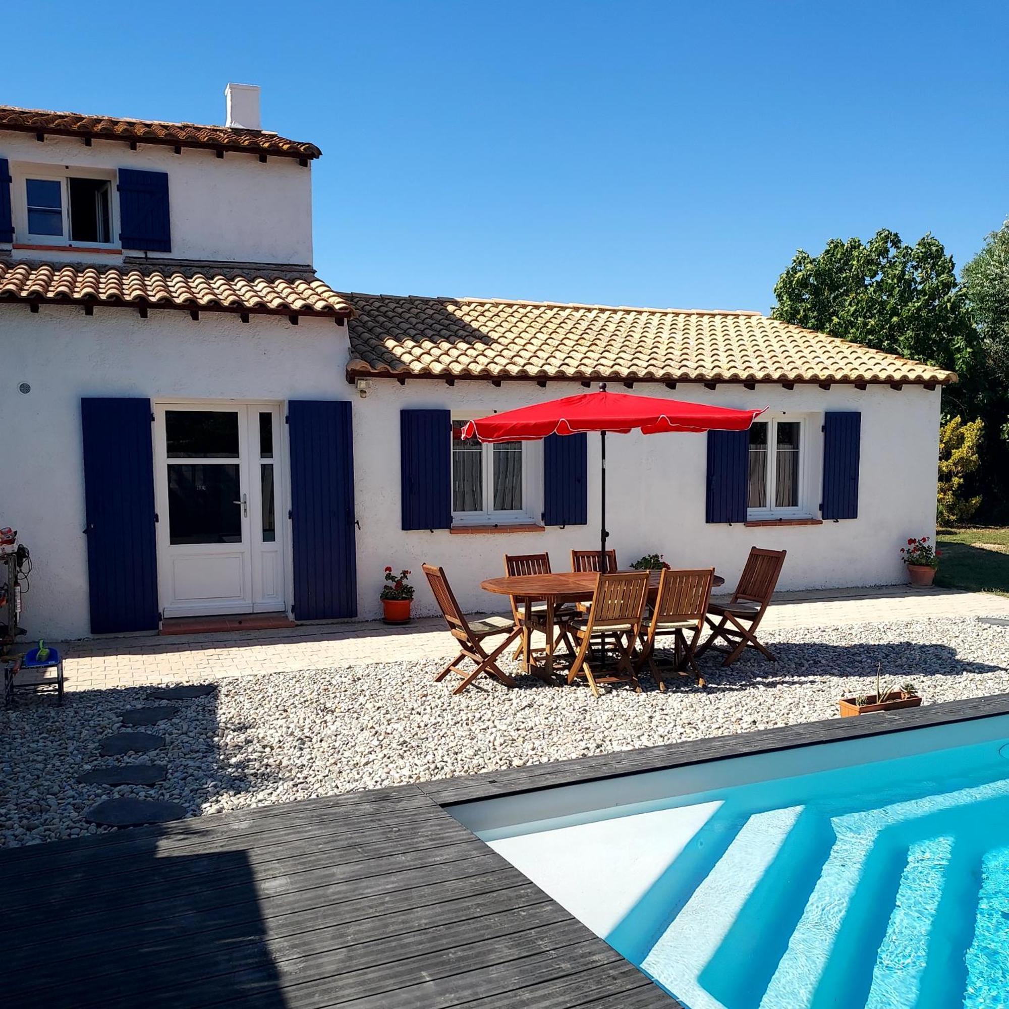 Les Mazets Du Paty Villa Albaron Buitenkant foto