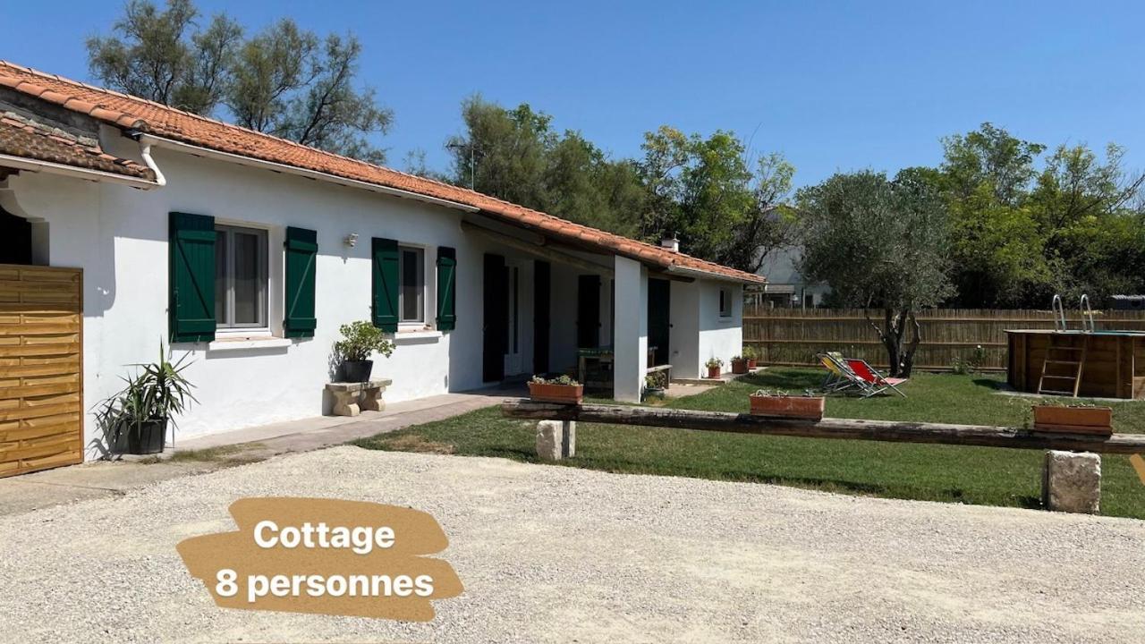Les Mazets Du Paty Villa Albaron Buitenkant foto